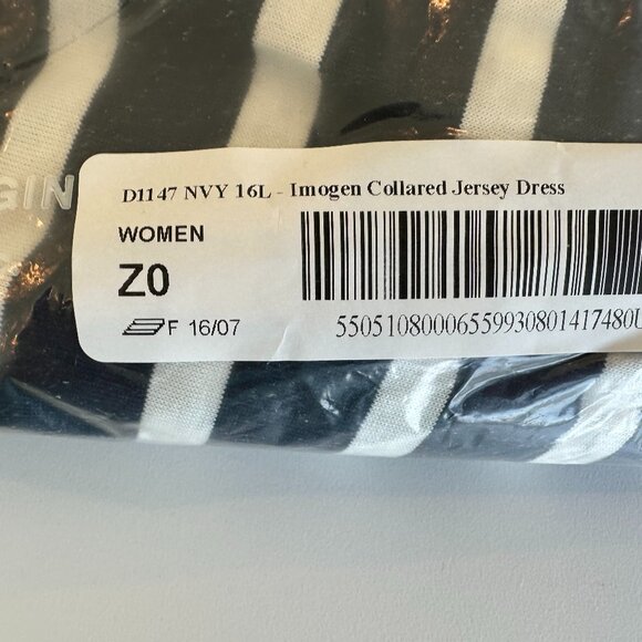 Boden Imogen Collared Jersey Dress size 12L - Picture 4 of 4